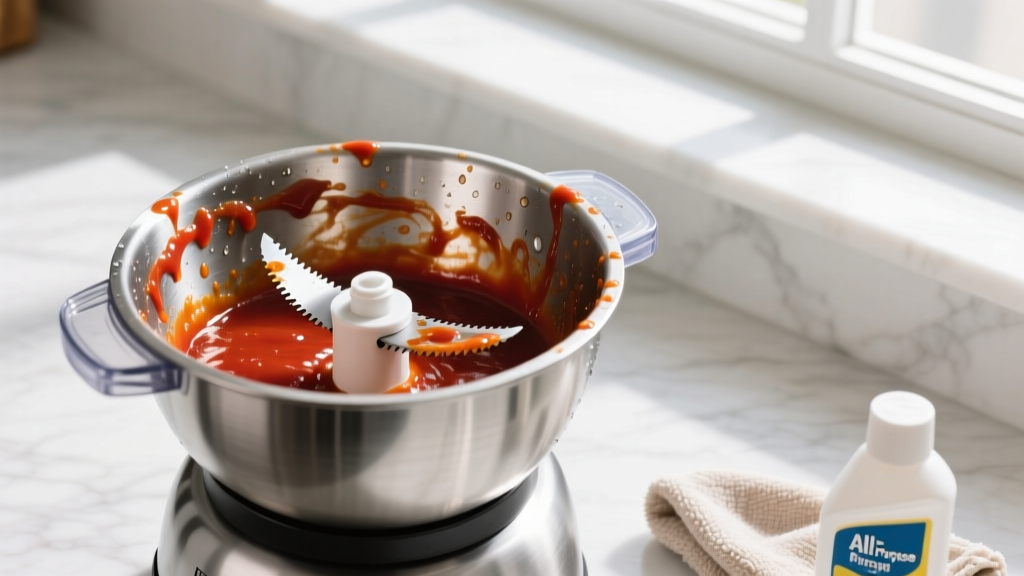 Tested: How to Get BBQ Sauce Out of Food Processor Fast