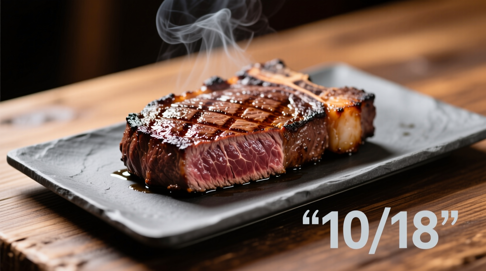 Perfectly seared top sirloin filet with crust