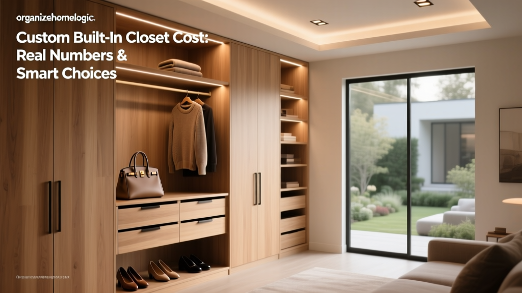 Custom Built-In Closet Cost: Real Numbers & Smart Choices
