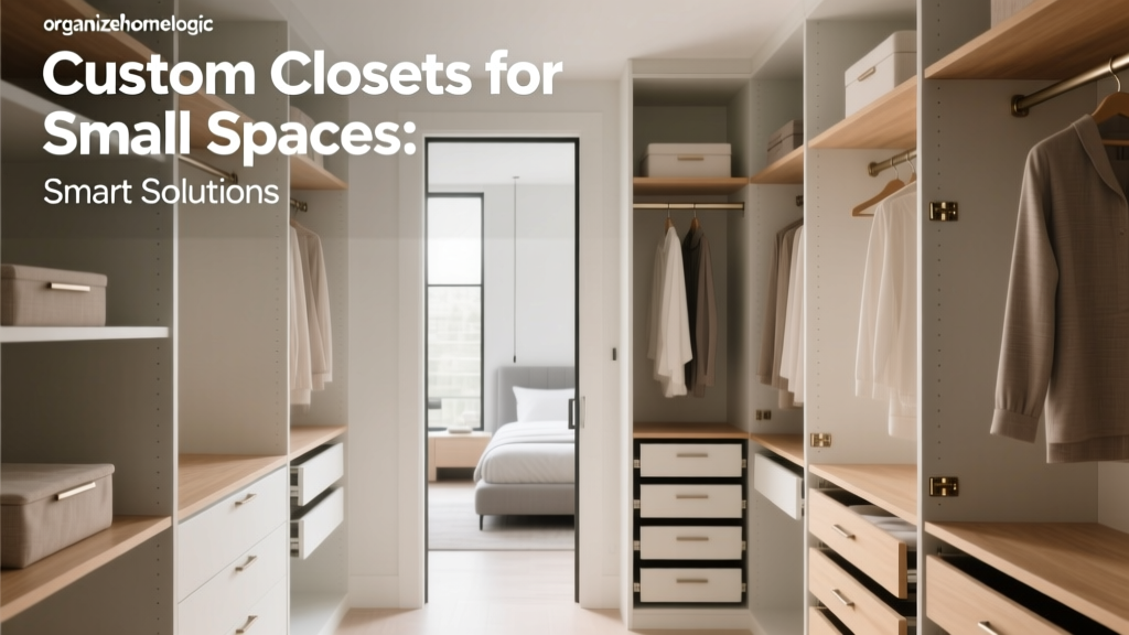 Custom Closets for Small Spaces: Smart Solutions