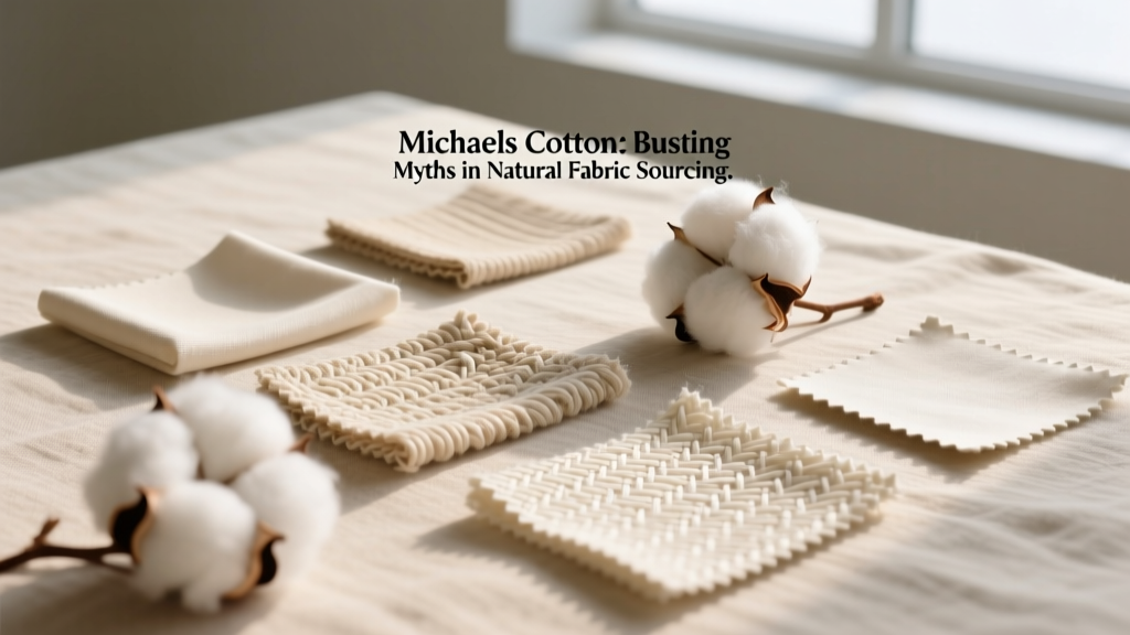 Michaels Cotton: Busting Myths in Natural Fabric Sourcing