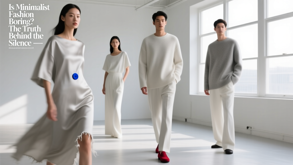 Is Minimalist Fashion Boring? The Truth Behind the Silence
