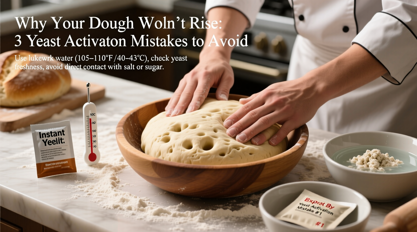 why does my bread dough not rise yeast activation mistakes to avoid