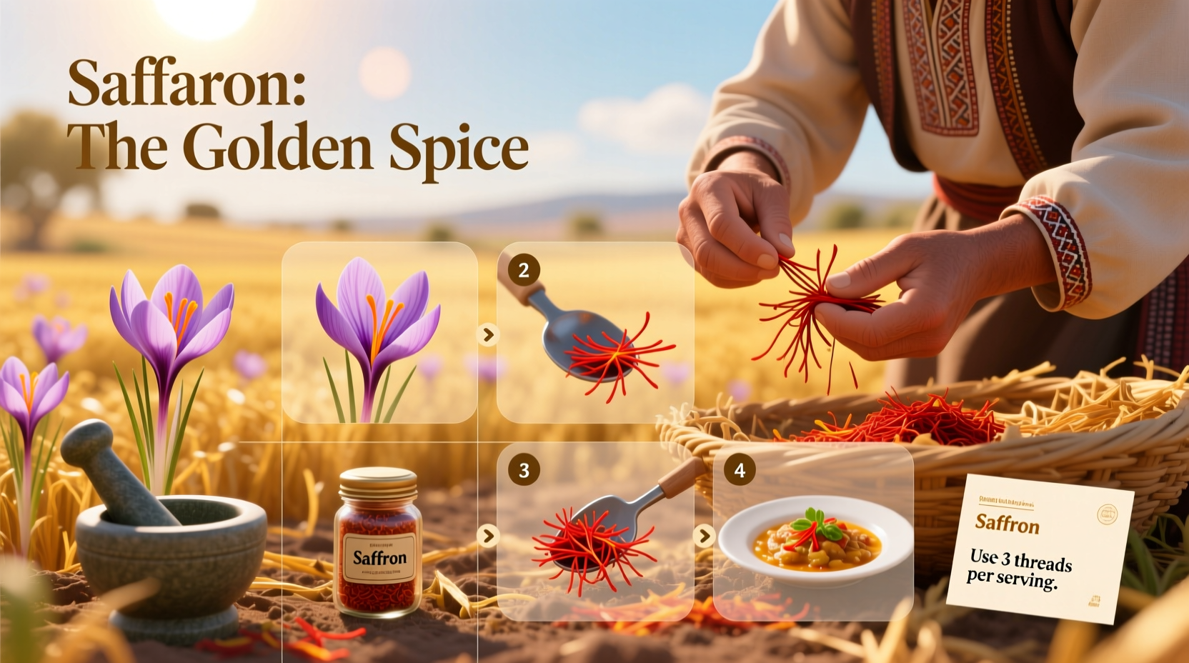 spice hunting saffron how to use guide