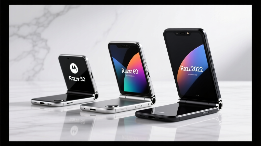 Razr 50 vs Razr 60 vs 2022: Flip Phone Comparison
