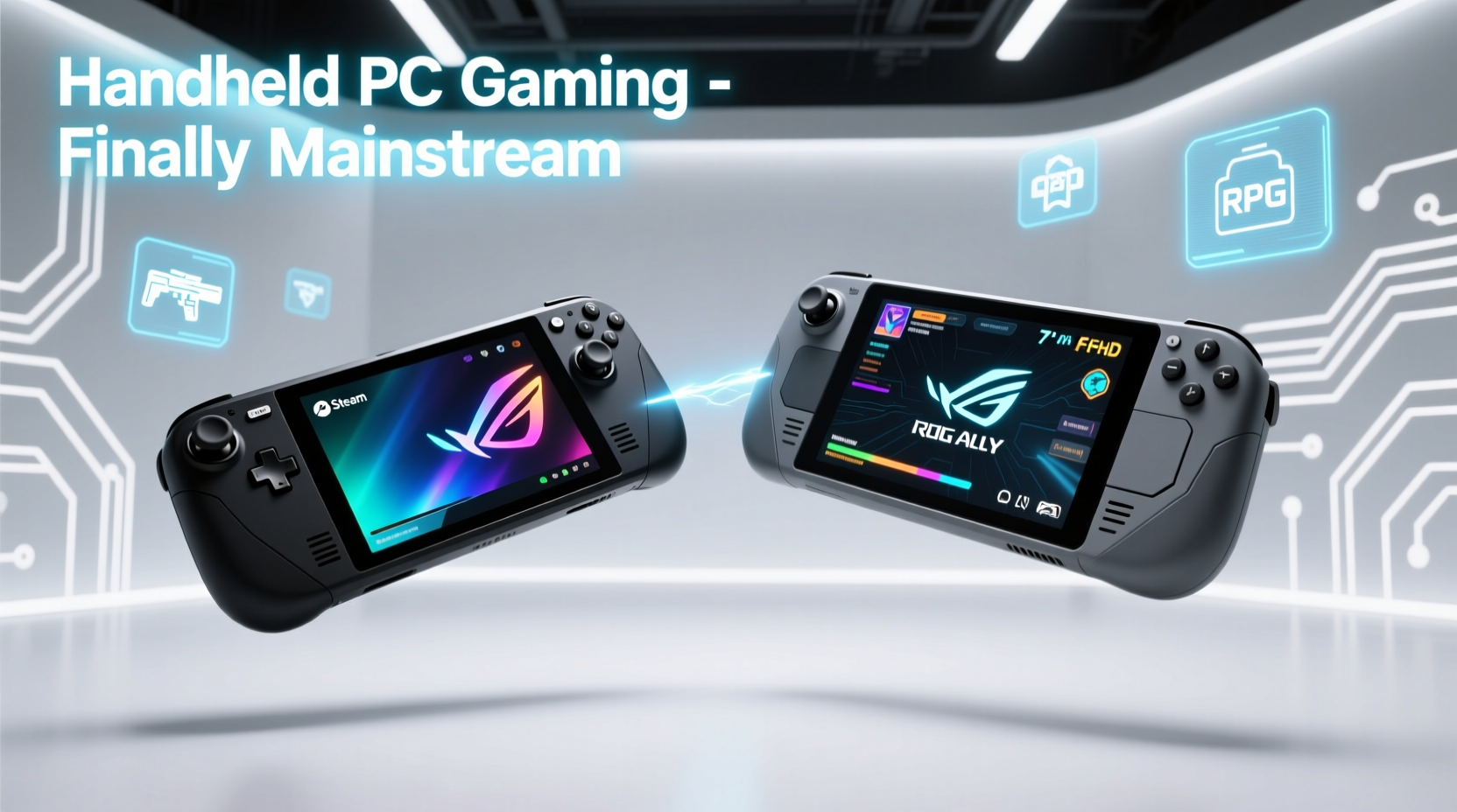 steam deck vs rog ally is handheld pc gaming finally mainstream