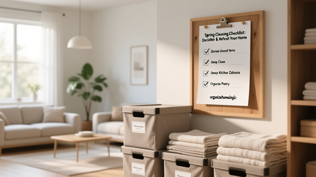 Spring Cleaning Checklist: Declutter & Refresh Your Home