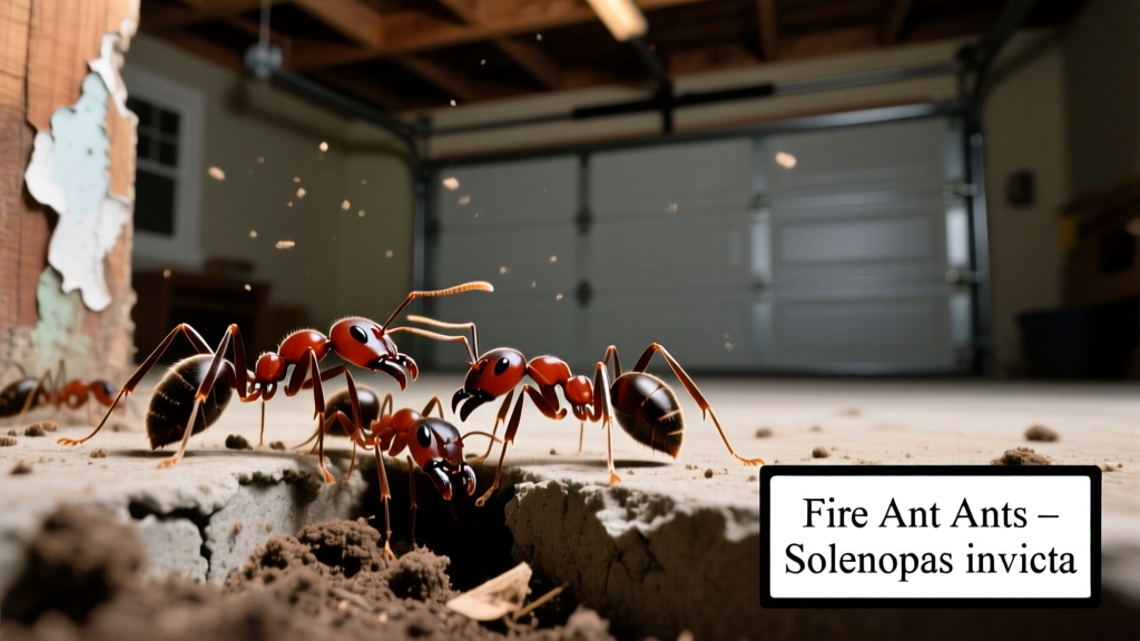 Fire Ants in Garage: Identification and Control Guide