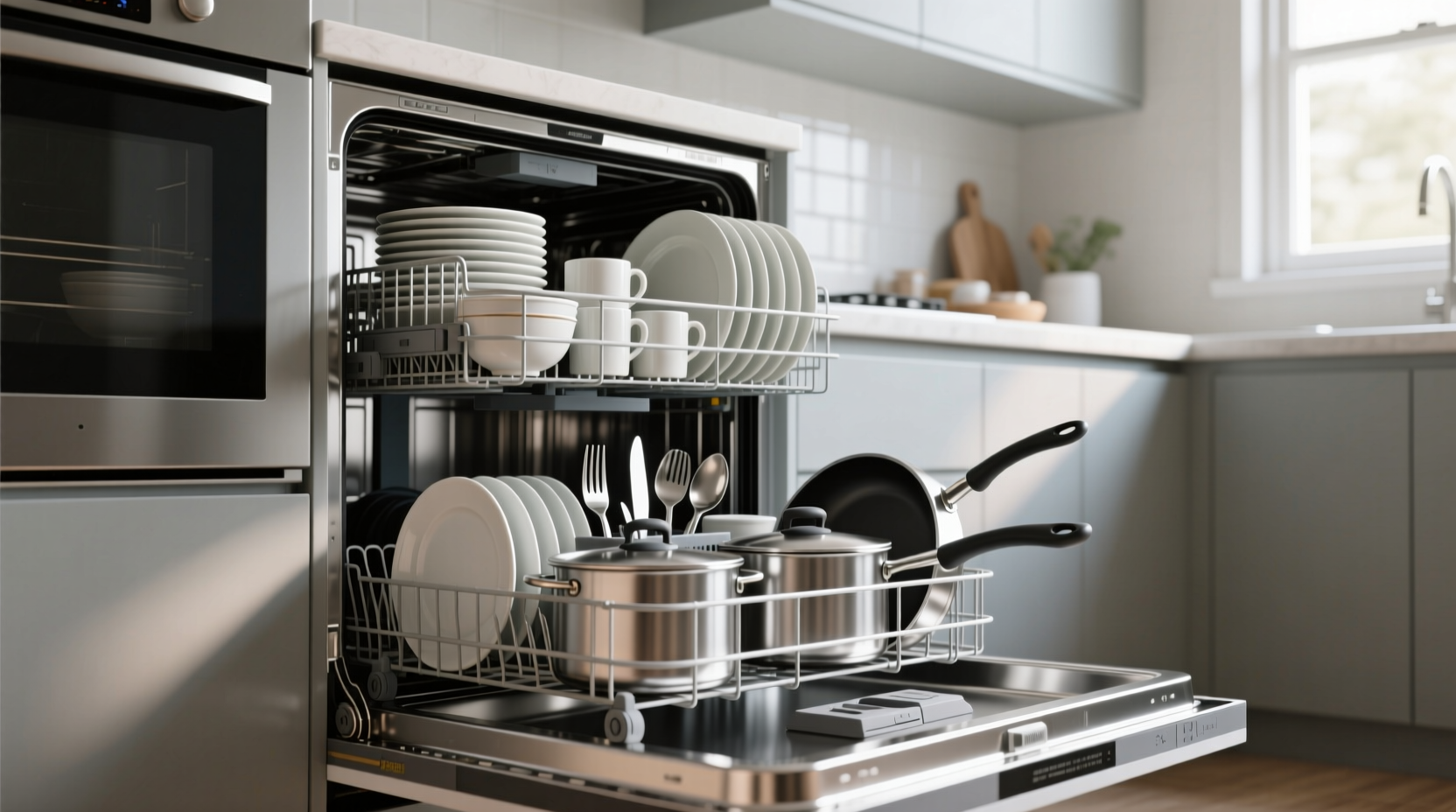 the definitive way to load a dishwasher