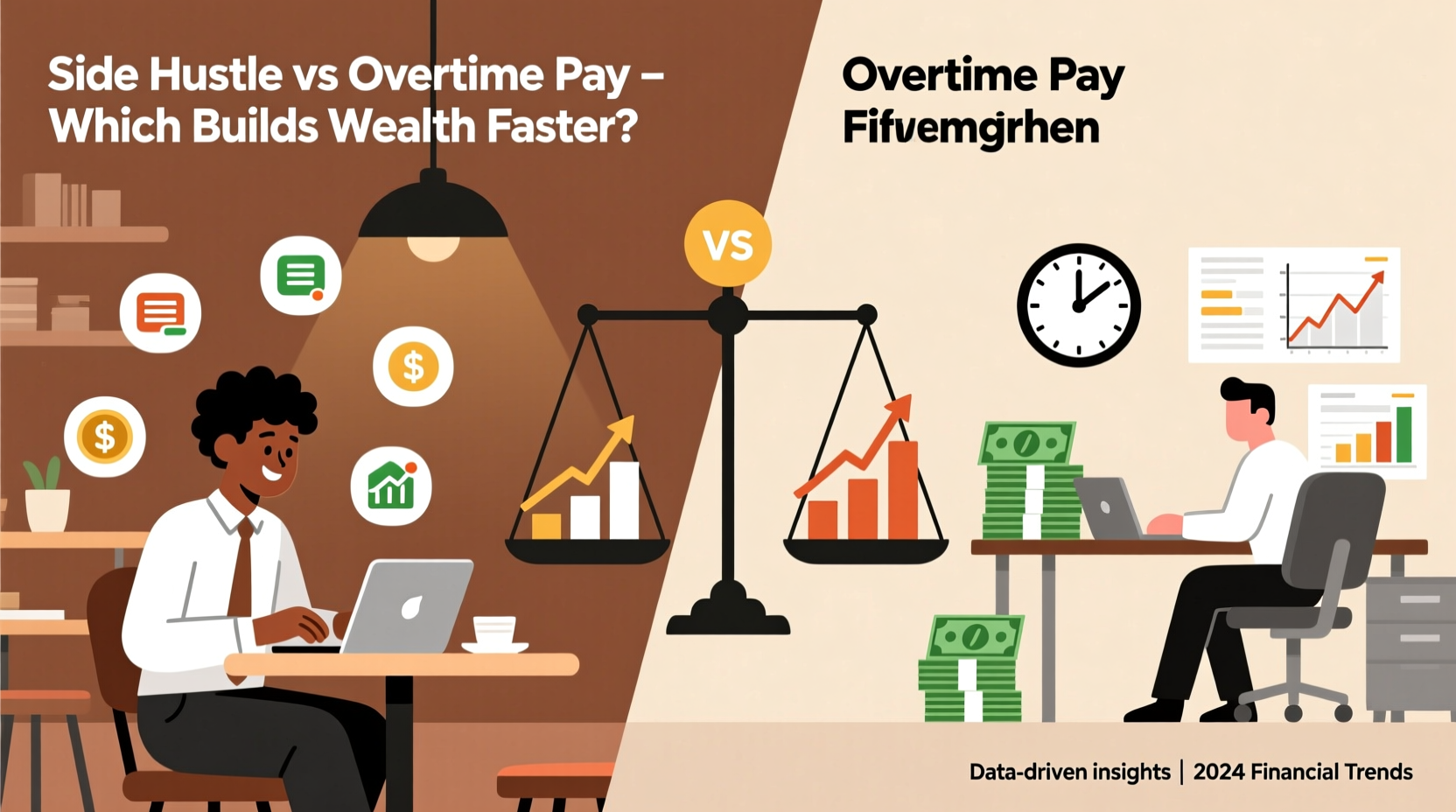 side hustle vs overtime pay which one actually builds wealth faster