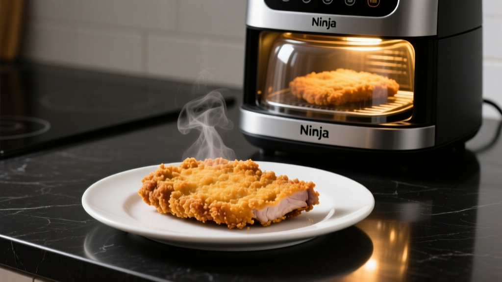 Crispy Breaded Pork Chops in a Ninja Air Fryer