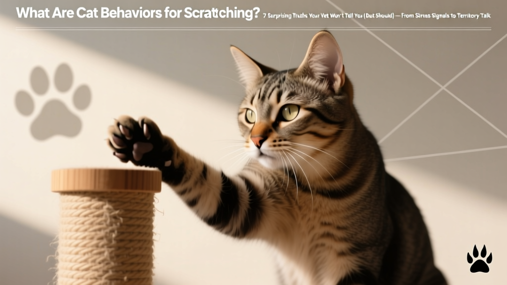Cat Scratching Behaviors: What They Really Mean