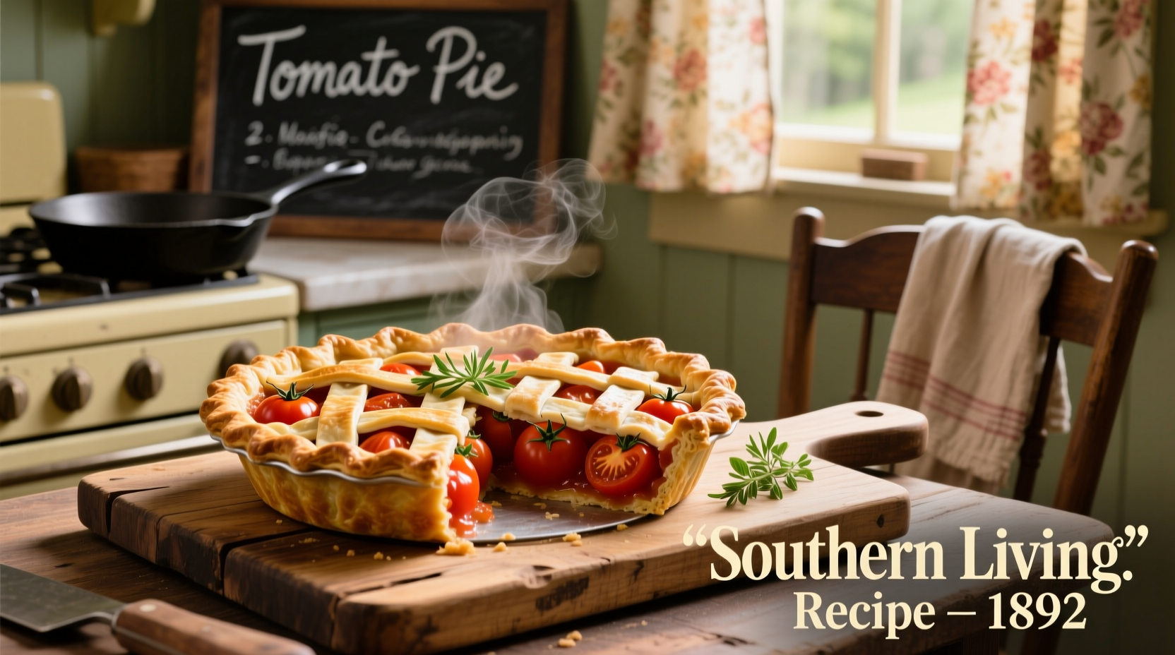 Authentic Southern Tomato Pie Recipe from Southern Living