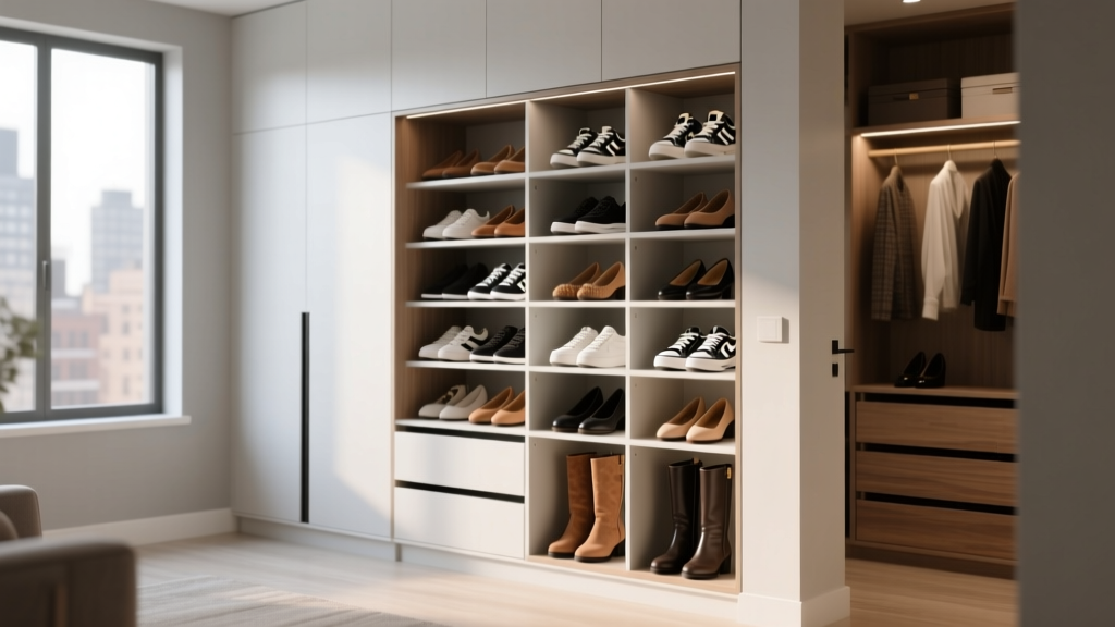 Smart Shoe Storage for Small Spaces: Stylish & Compact