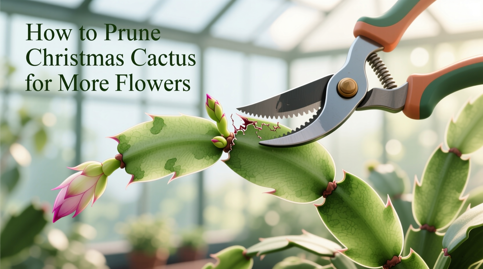 How To Prune Christmas Cactus For More Flowers (2026)
