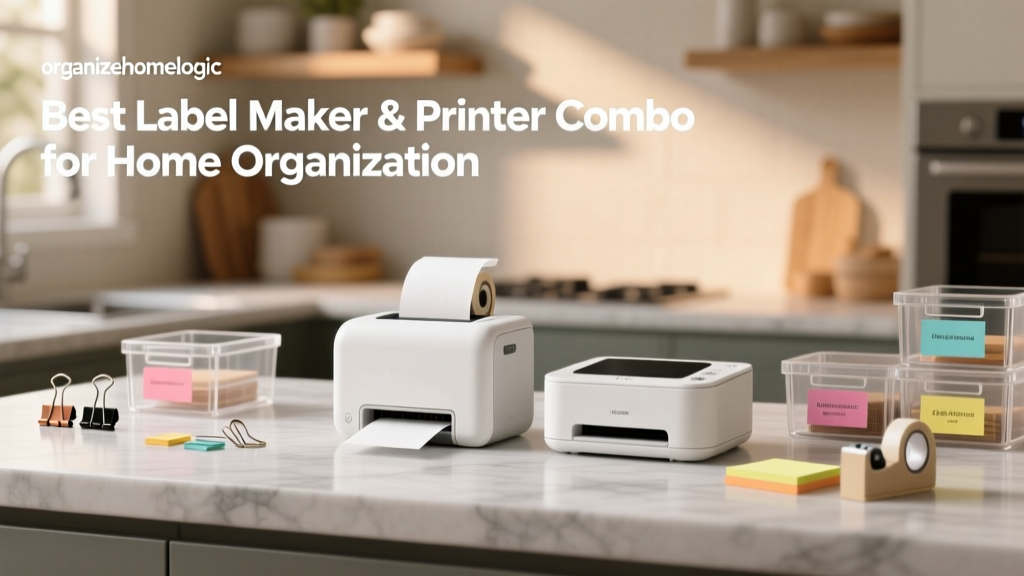 Best Label Maker & Printer Combo for Home Organization