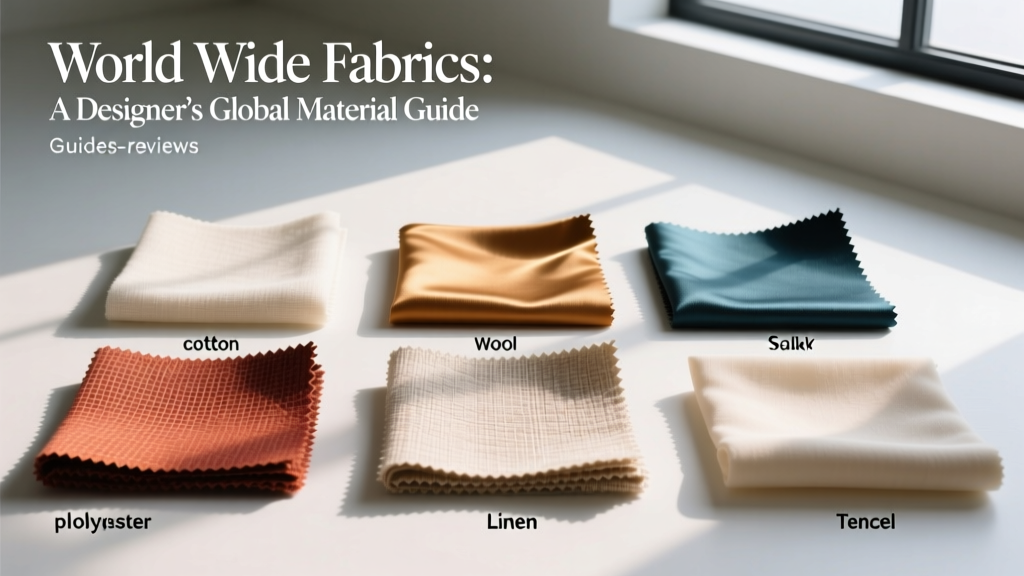 World Wide Fabrics: A Designer’s Global Material Guide