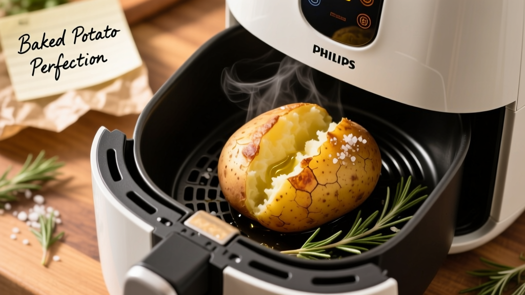 Perfect Baked Potato in Philips Air Fryer (Crispy Skin!)