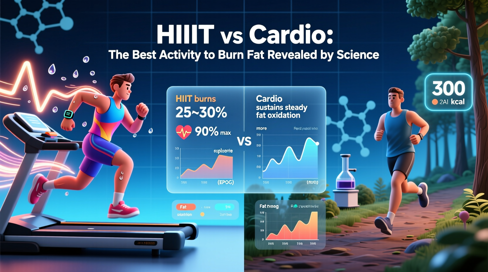 HIIT vs Cardio: The Best Activity to Burn Fat Revealed by Science