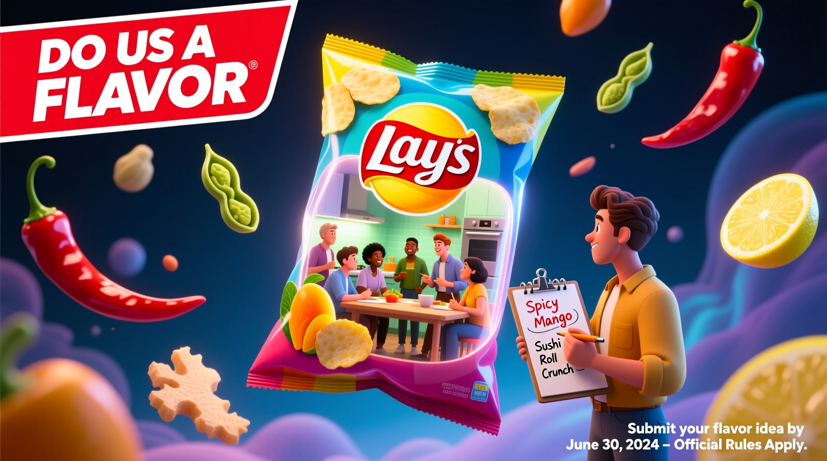 Lays Do Us A Flavor contest submission process