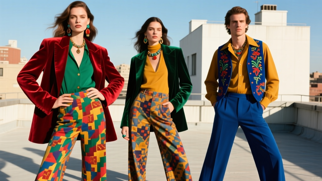 Maximalist Vintage Styling: Bold, Bold, Bold