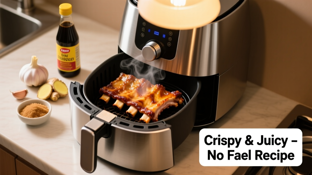 Boneless Dry Ribs in Air Fryer: Crispy, Juicy & Foolproof