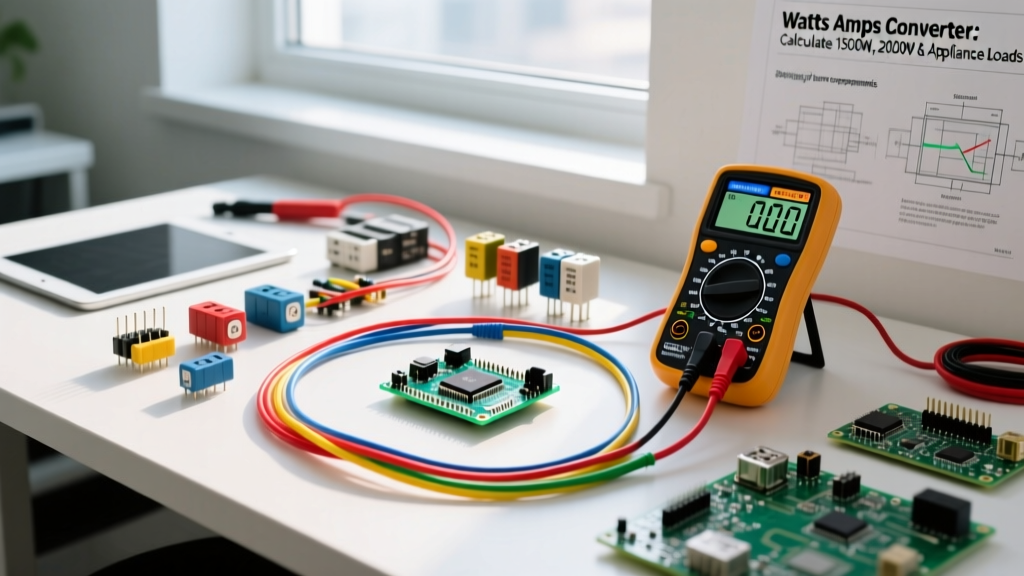 Watts Amps Converter: Calculate 1500W, 2000W & Appliance Loads