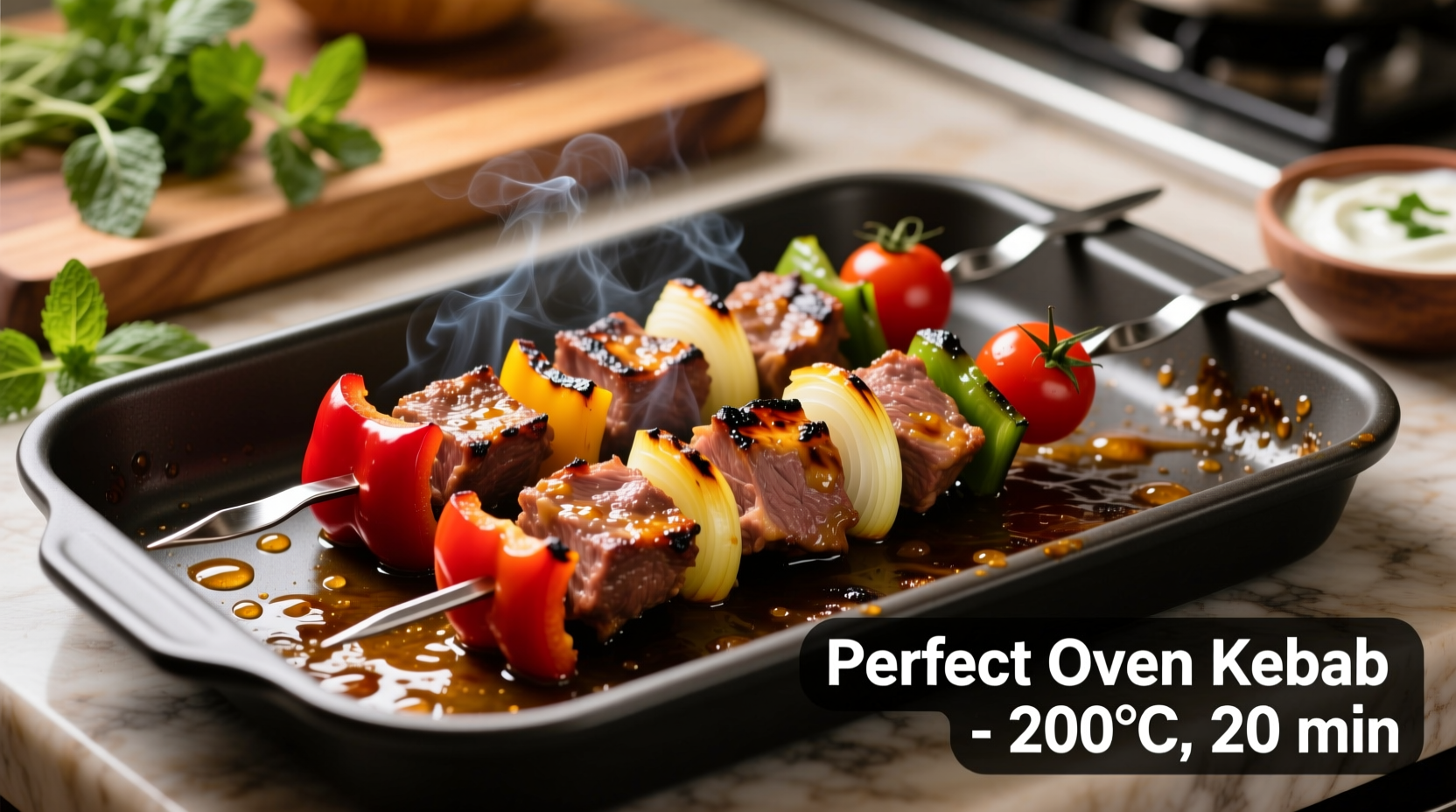 how to cook a kebab in the oven