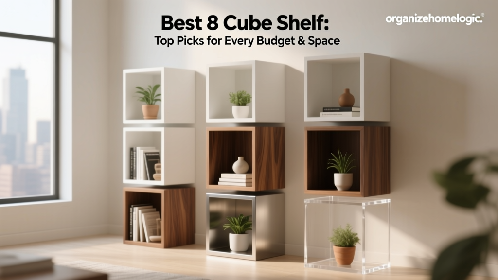 Best 8 Cube Shelf: Top Picks for Every Budget & Space