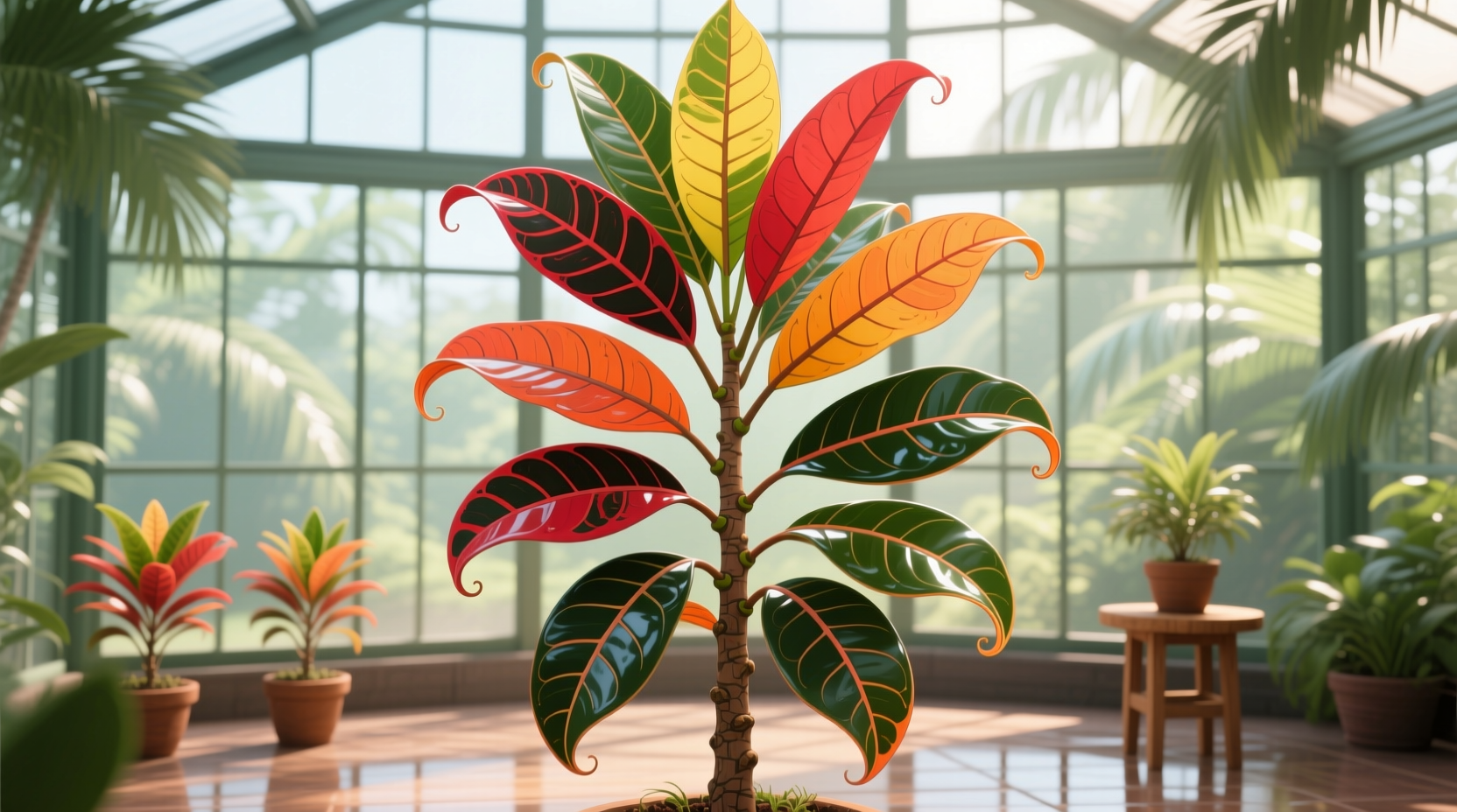 how tall do crotons grow