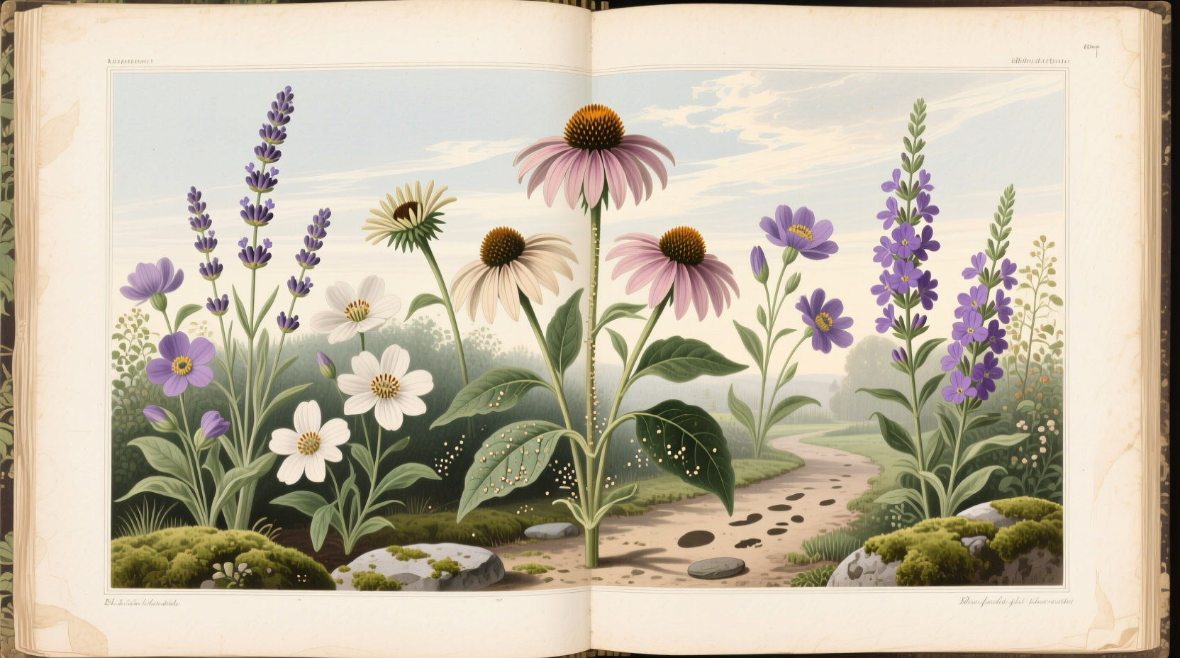 large blooming perennials