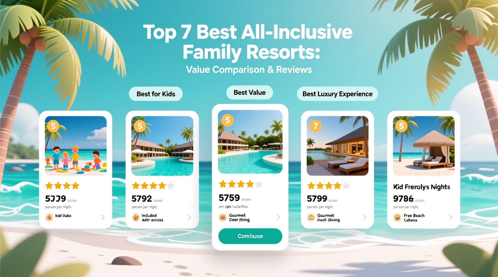 best all inclusive family resorts