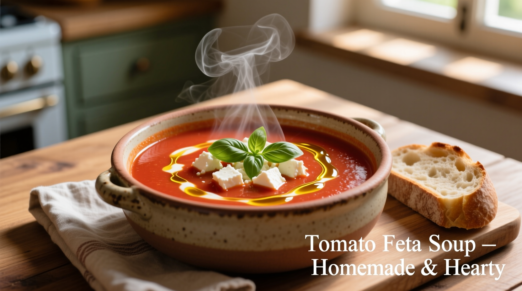 Tomato Feta Soup: Creamy 30-Minute Greek Recipe