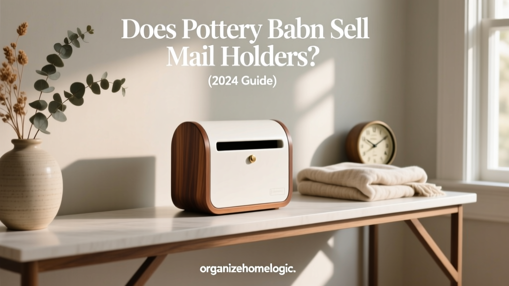 Does Pottery Barn Sell Mail Holders? (2024 Guide)