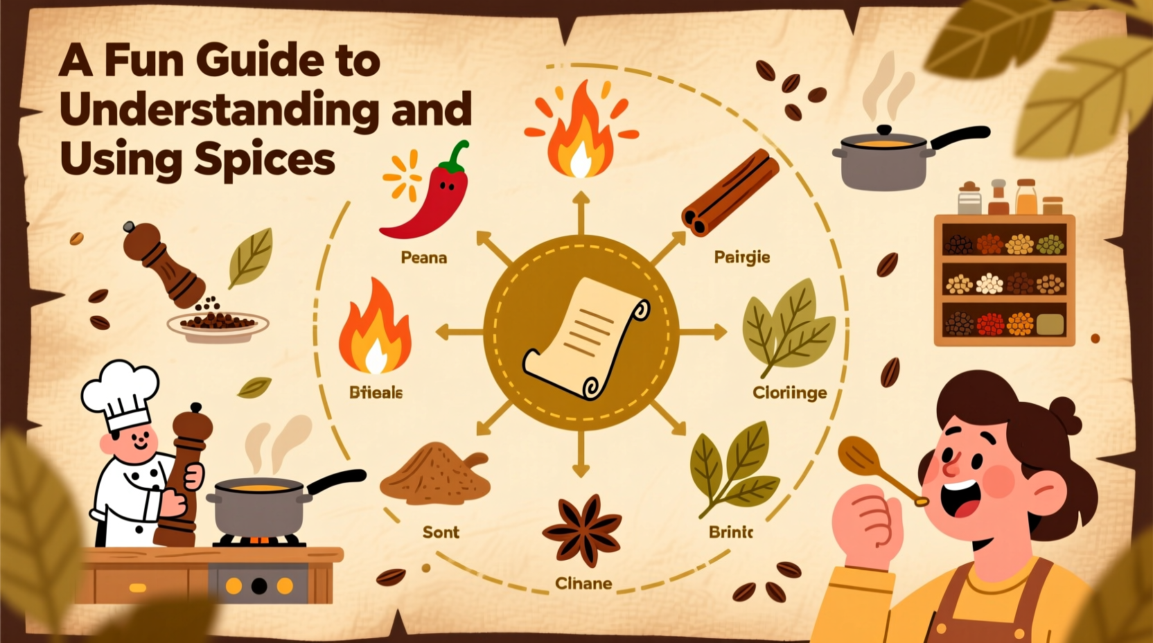 a fun guide to understanding and using spices