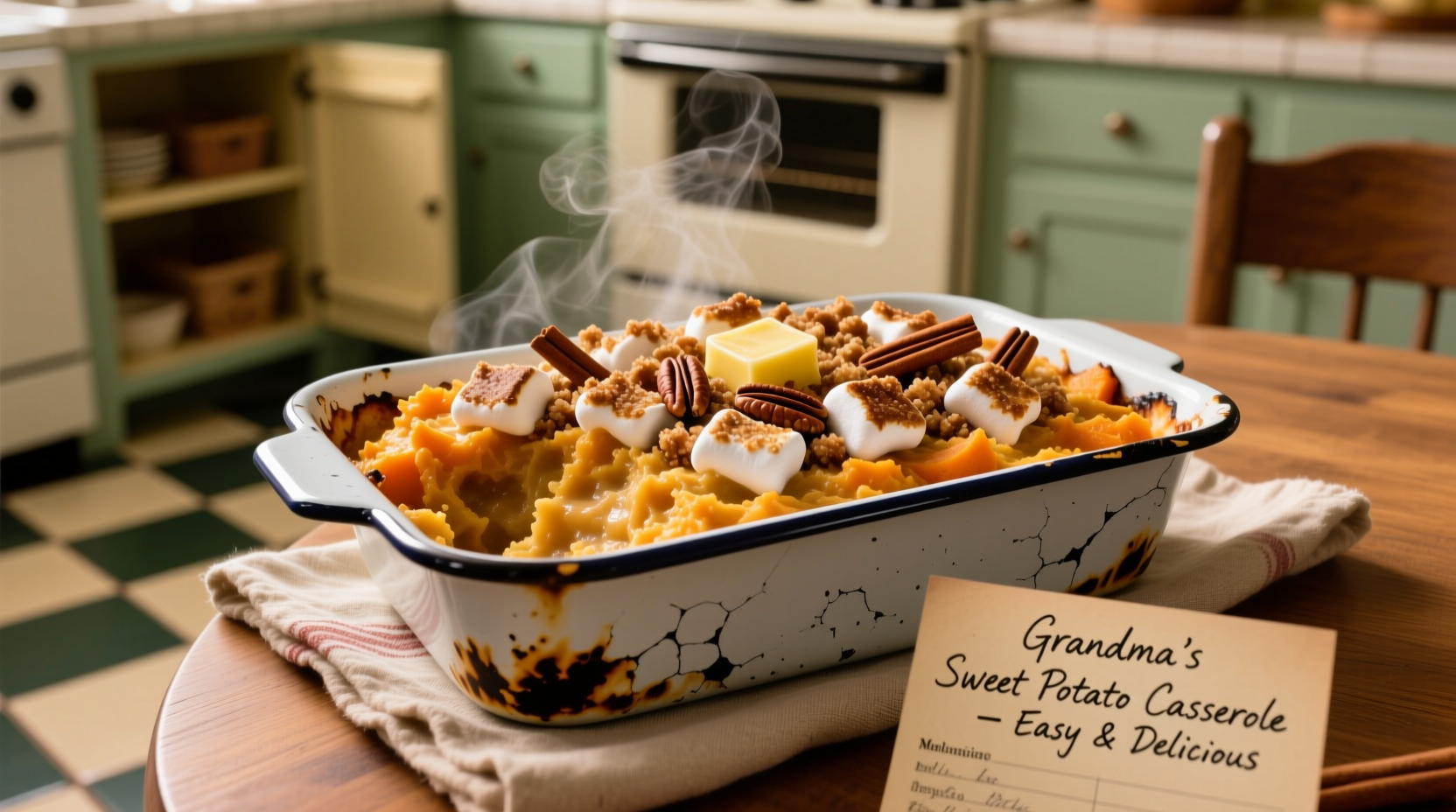 Old Fashioned Sweet Potato Casserole: Easy Classic Recipe