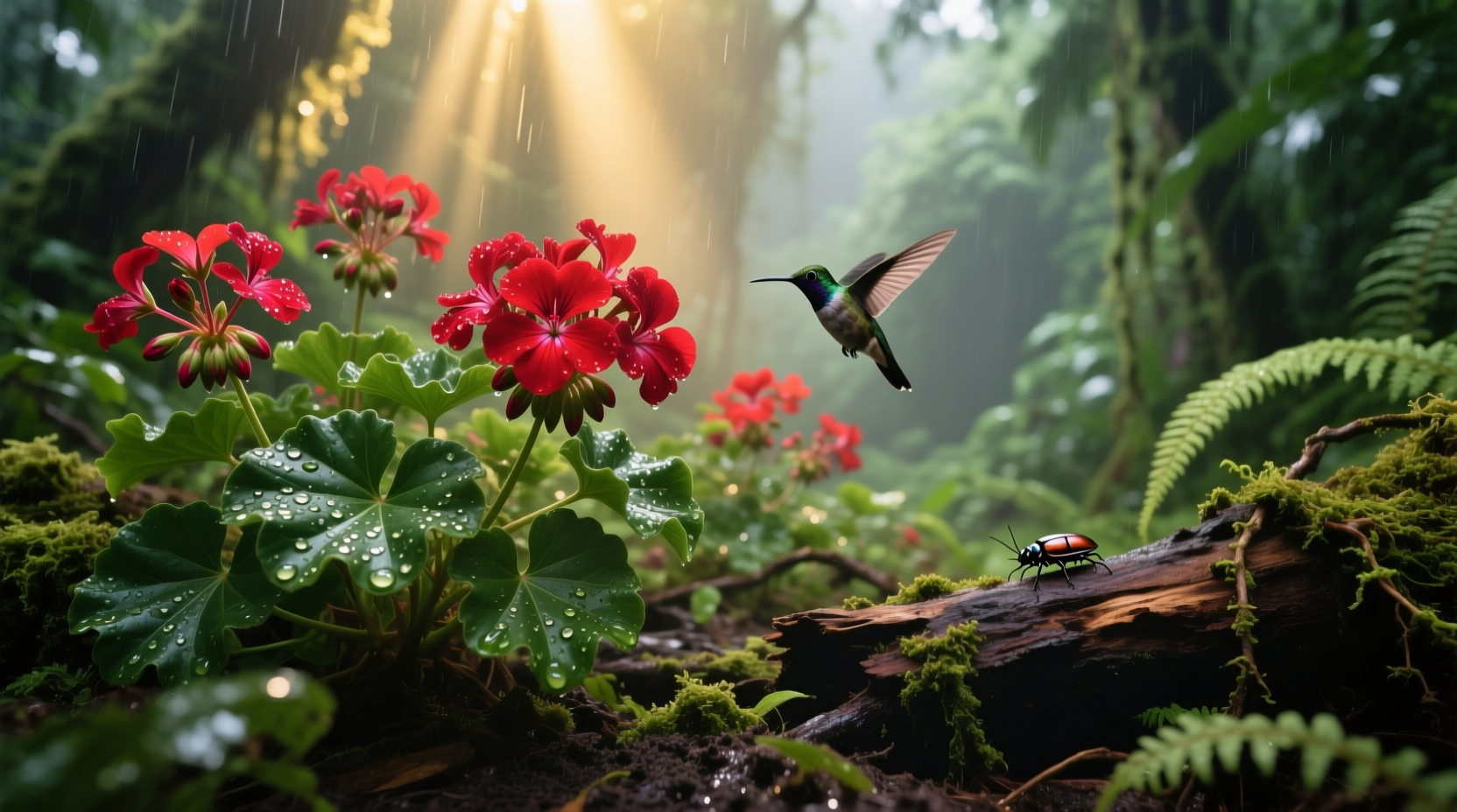 jungle geranium plants