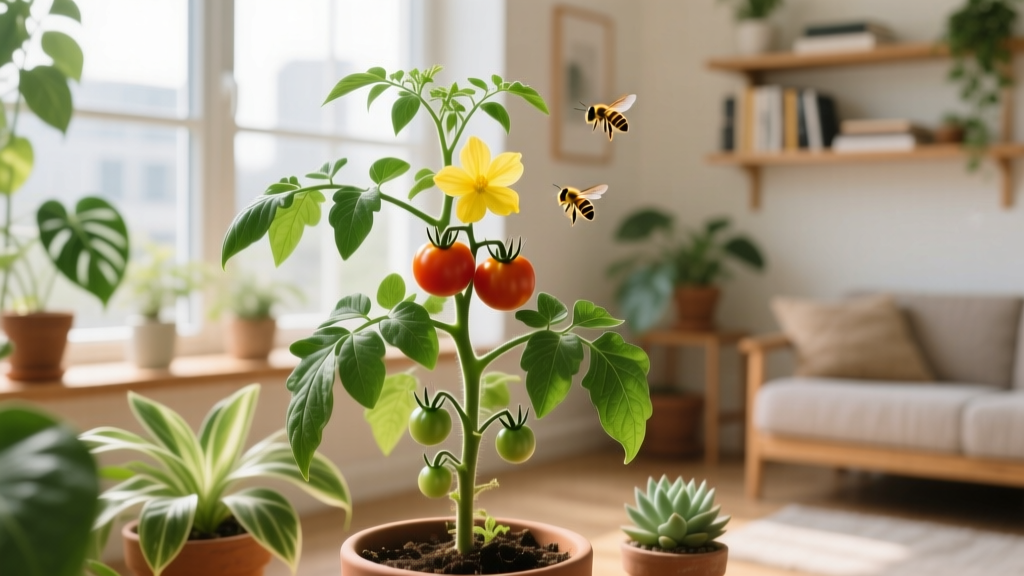 Indoor Tomato Pollination: 30-Second Method (2026)