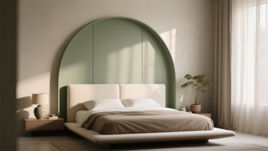 Bedroom Arched Headboard Design Trend - The Decor Mag