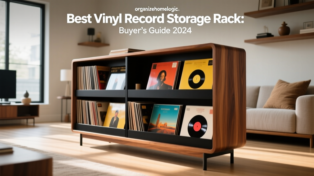 Best Vinyl Record Storage Rack: Buyer’s Guide 2024