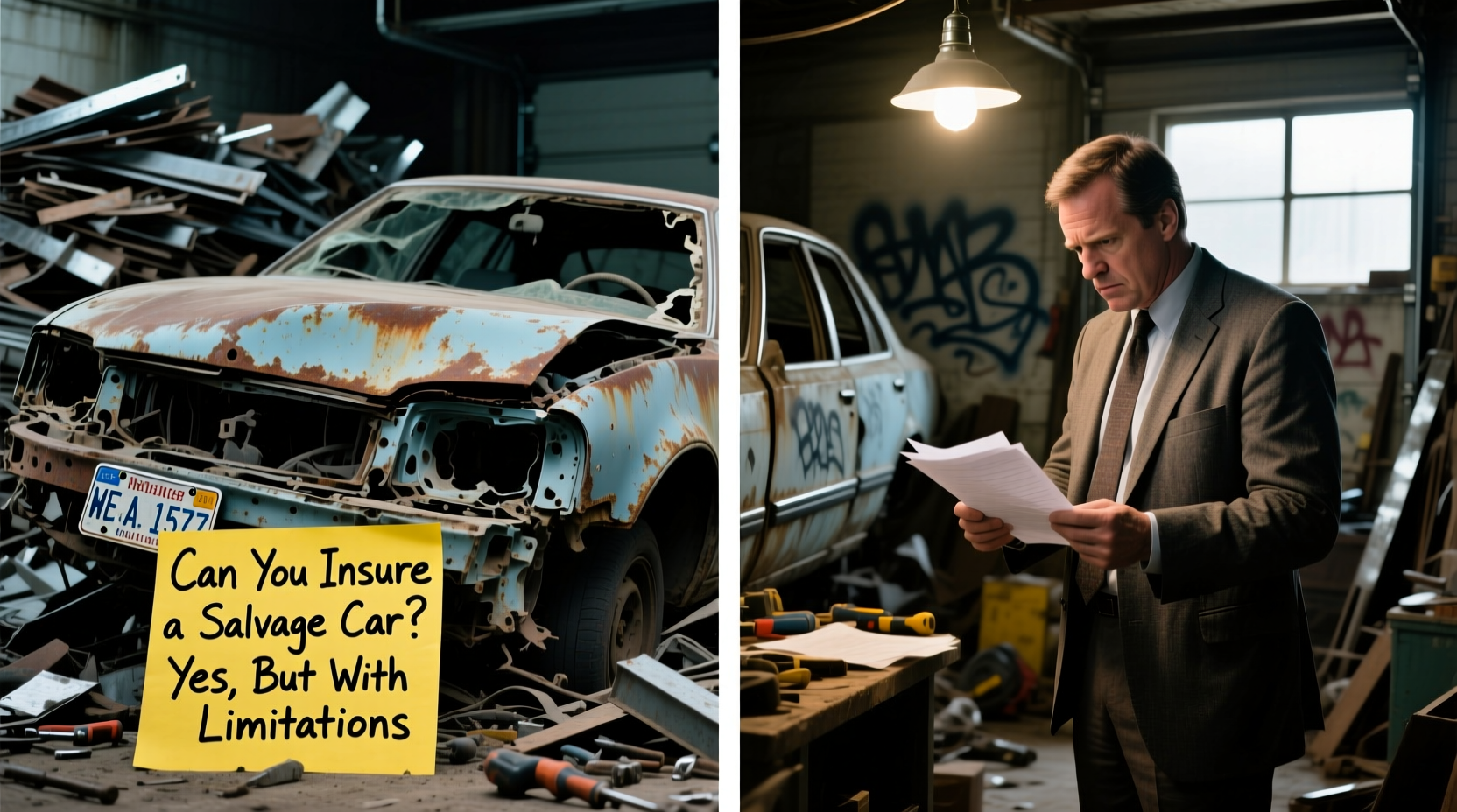 can you insure a salvage car