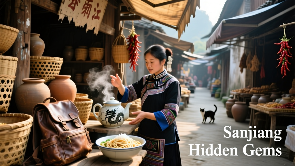 Hidden Treasures at the Local Market in Sanjiang City, Guangxi Province, China