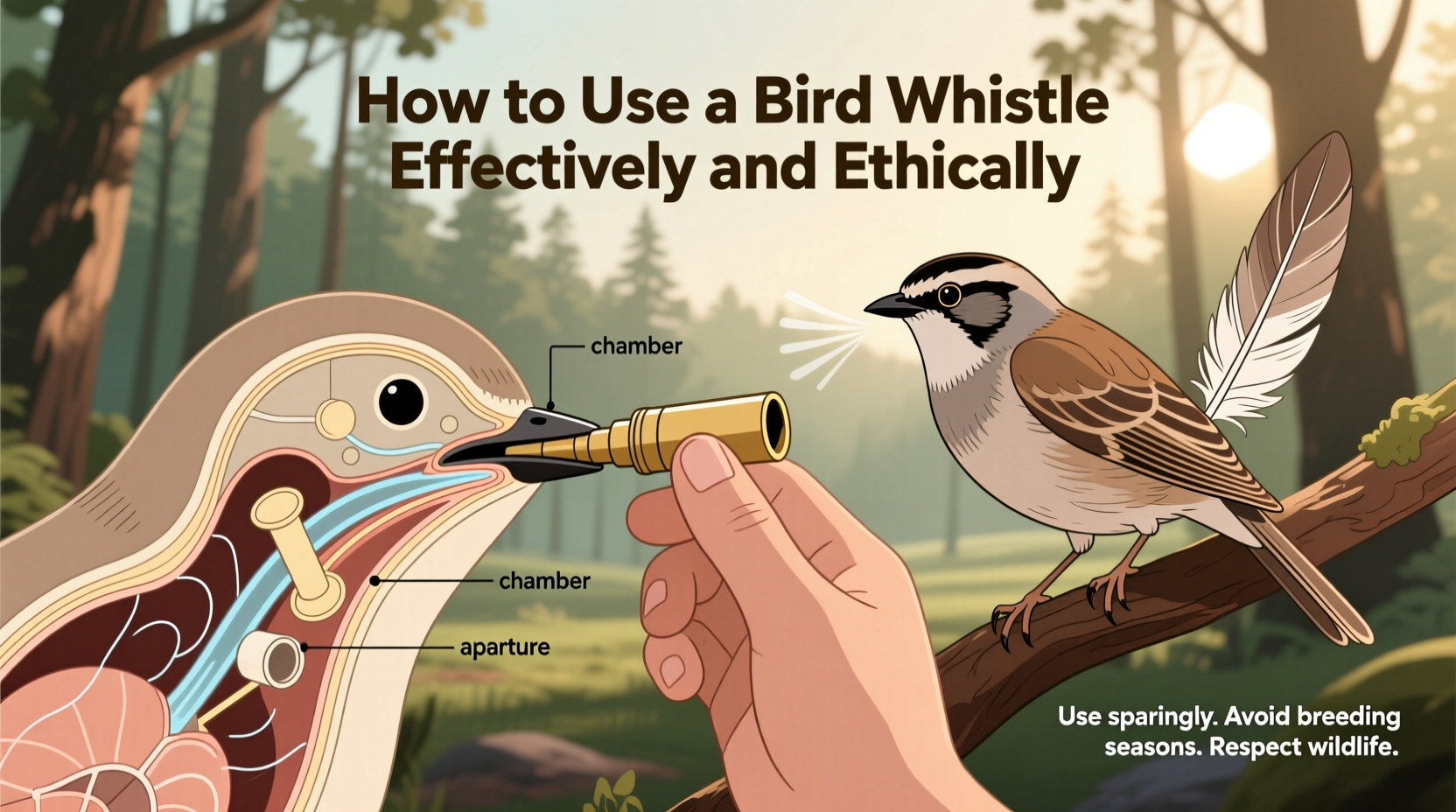 How to Use a Bird Whistle Effectively and Ethically