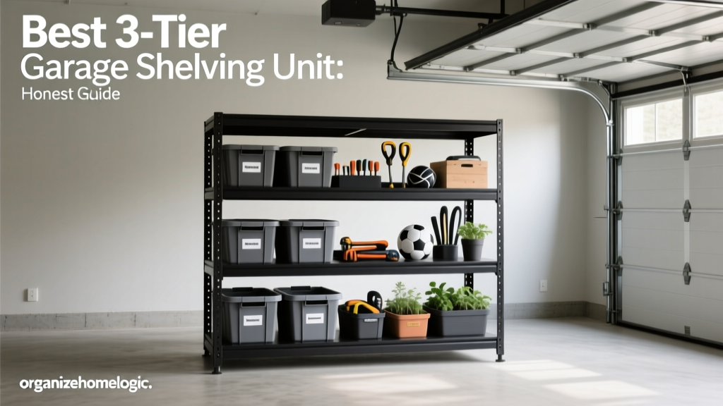 Best 3-Tier Garage Shelving Unit: Honest Guide