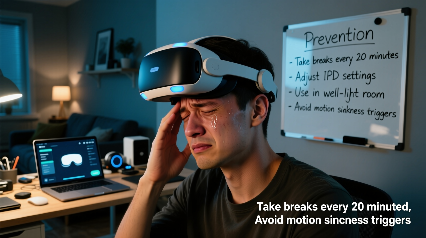 why do i get headaches when using vr headsets prevention tips