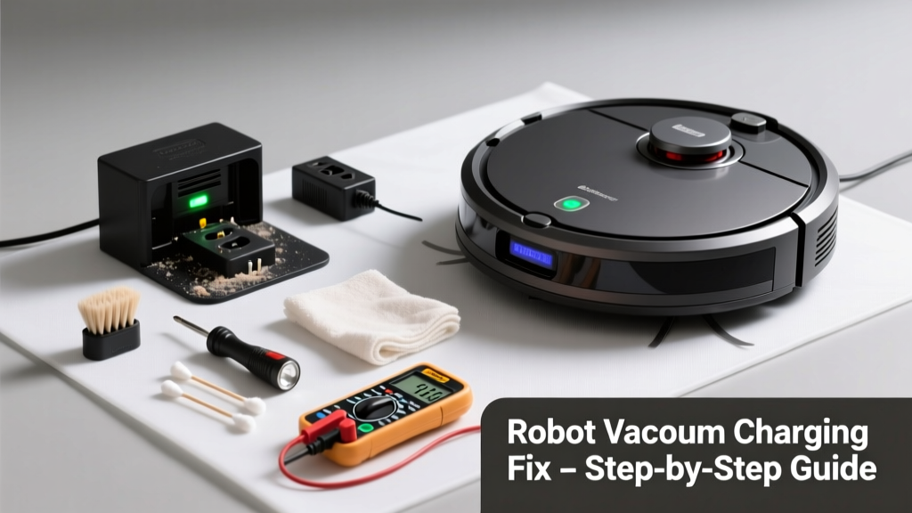 Robot Vacuum Not Charging? Fix It Step by Step