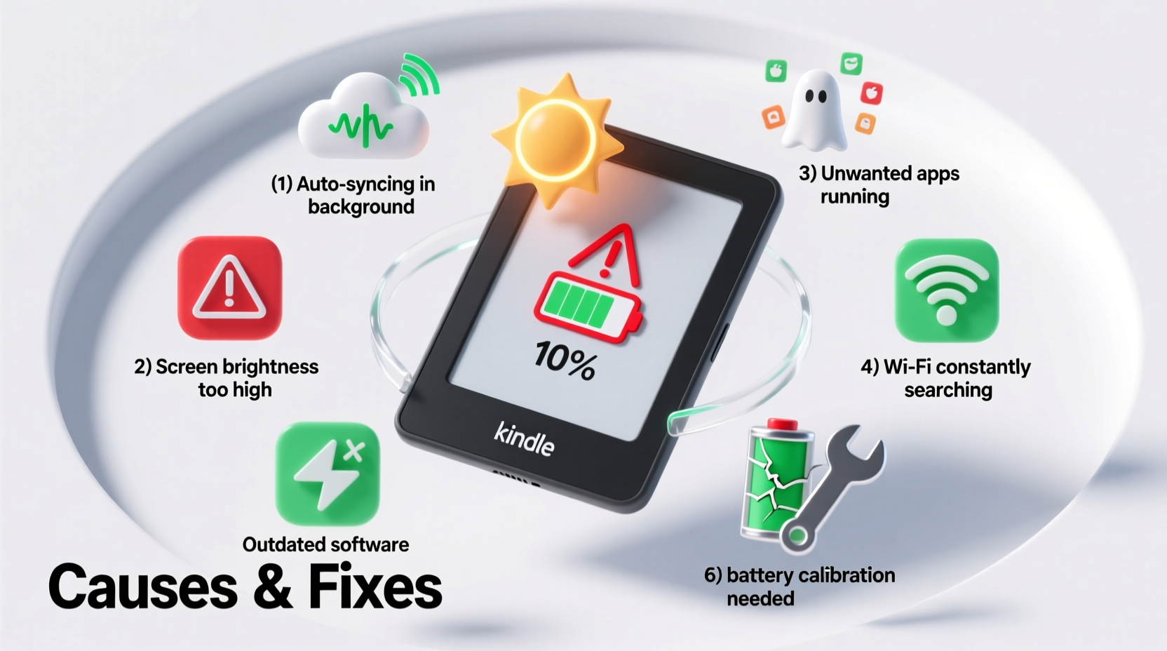 why is my kindle battery draining so fast unexpected causes and fixes