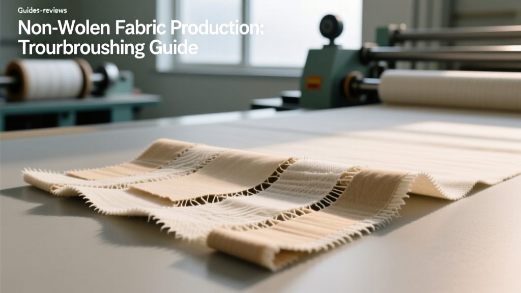 Non Woven Fabric Production: Troubleshooting Guide
