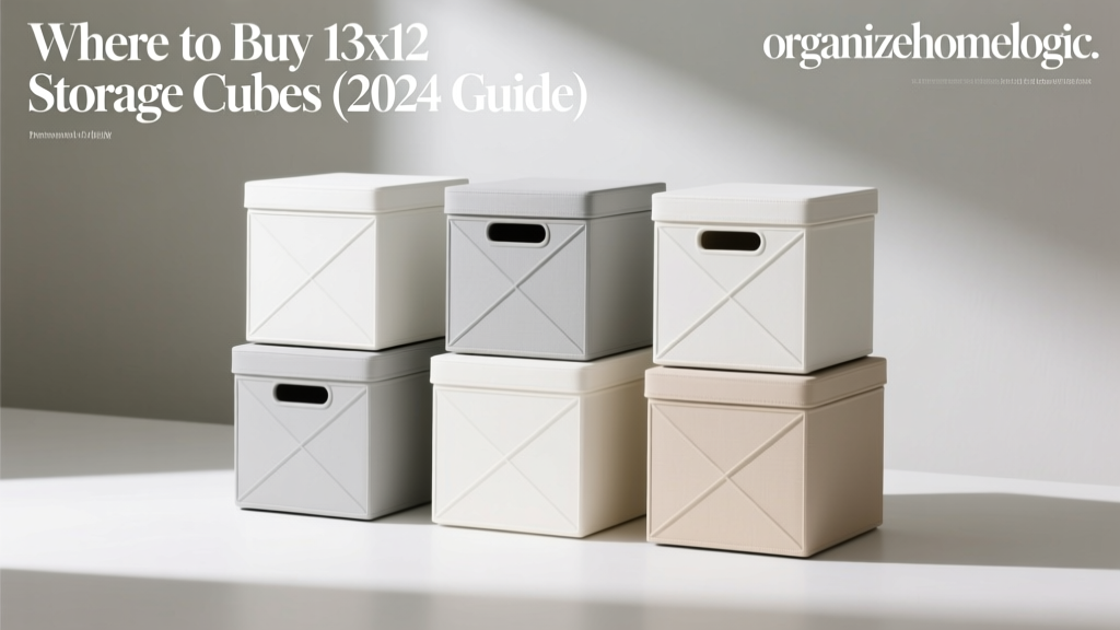 Where to Buy 13x13 Storage Cubes (2024 Guide)