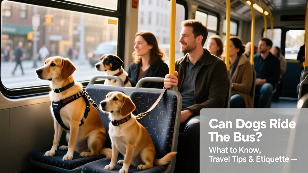 Can Dogs Ride the Bus? What to Know, Travel Tips & Etiquette